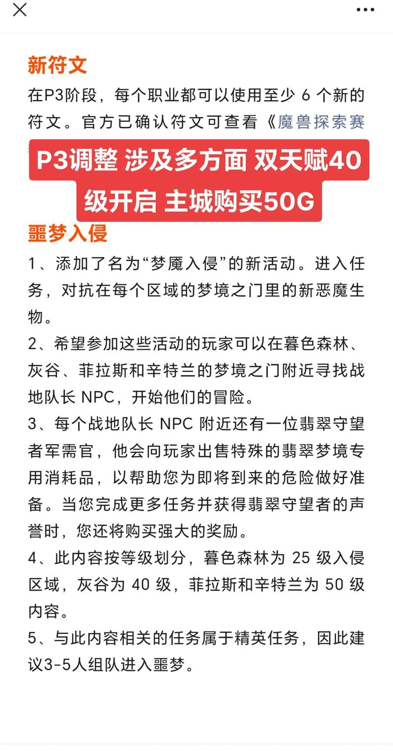 探索艾泽拉斯：魔兽世界最新活动全解析