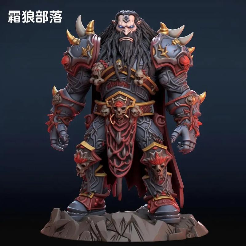 魔兽世界:严阵以待的霜狼