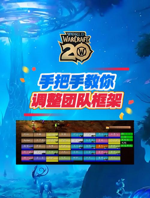 魔兽世界团队框架开启方法及作用详解